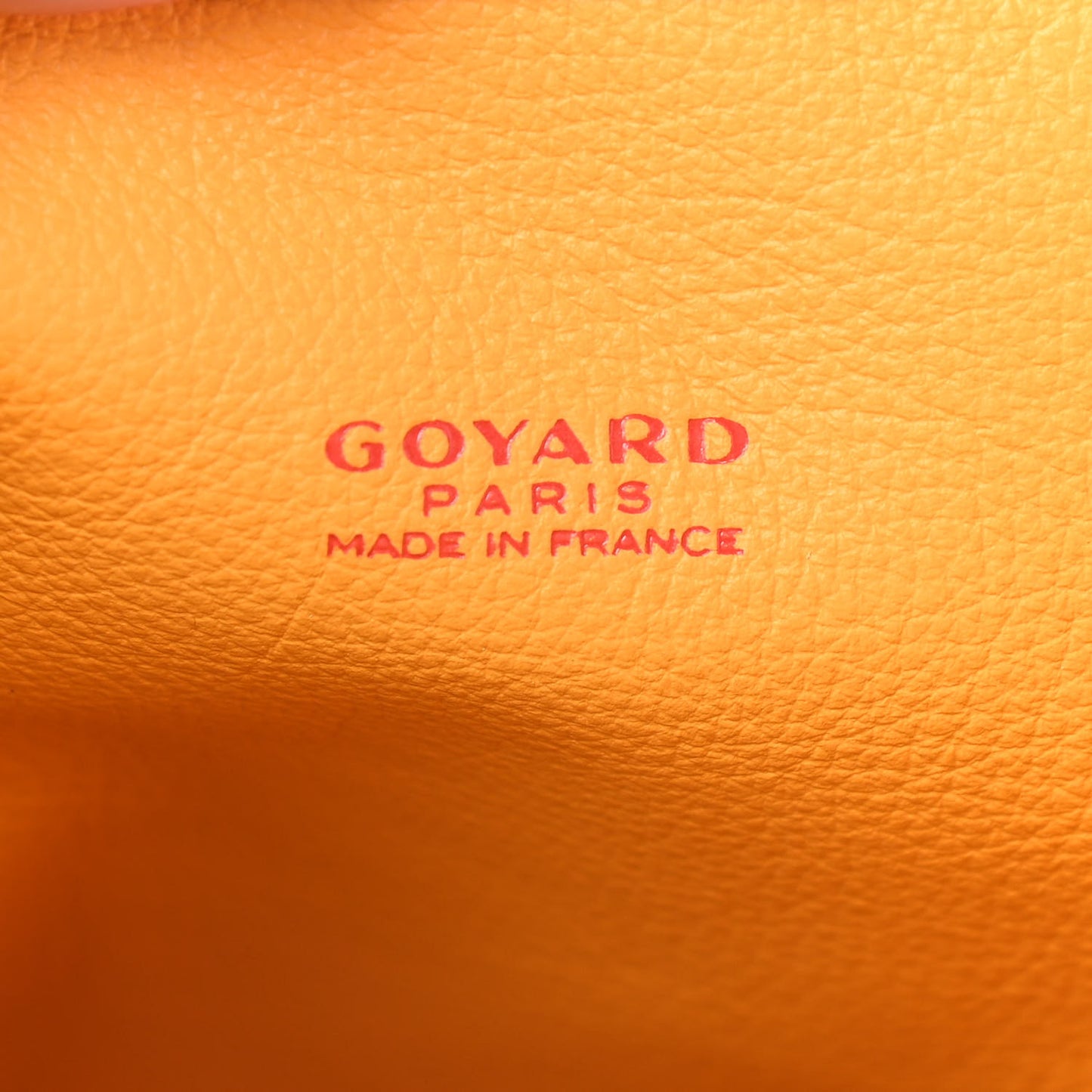 Goyardine Reversible Mini Anjou Yellow