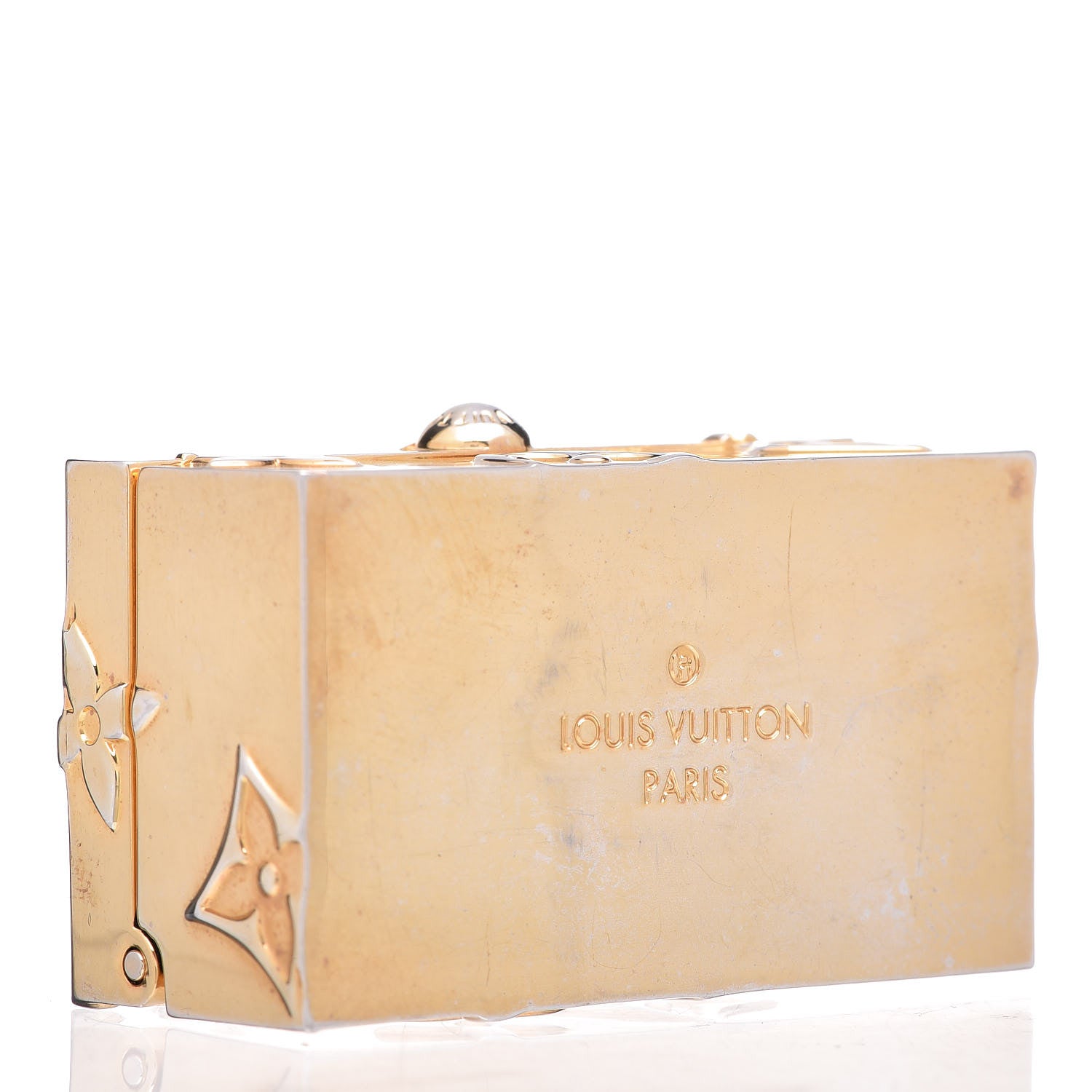 Louis Vuitton Studdy Hoop Earrings MM Gold Pink Silver 10 of 11
