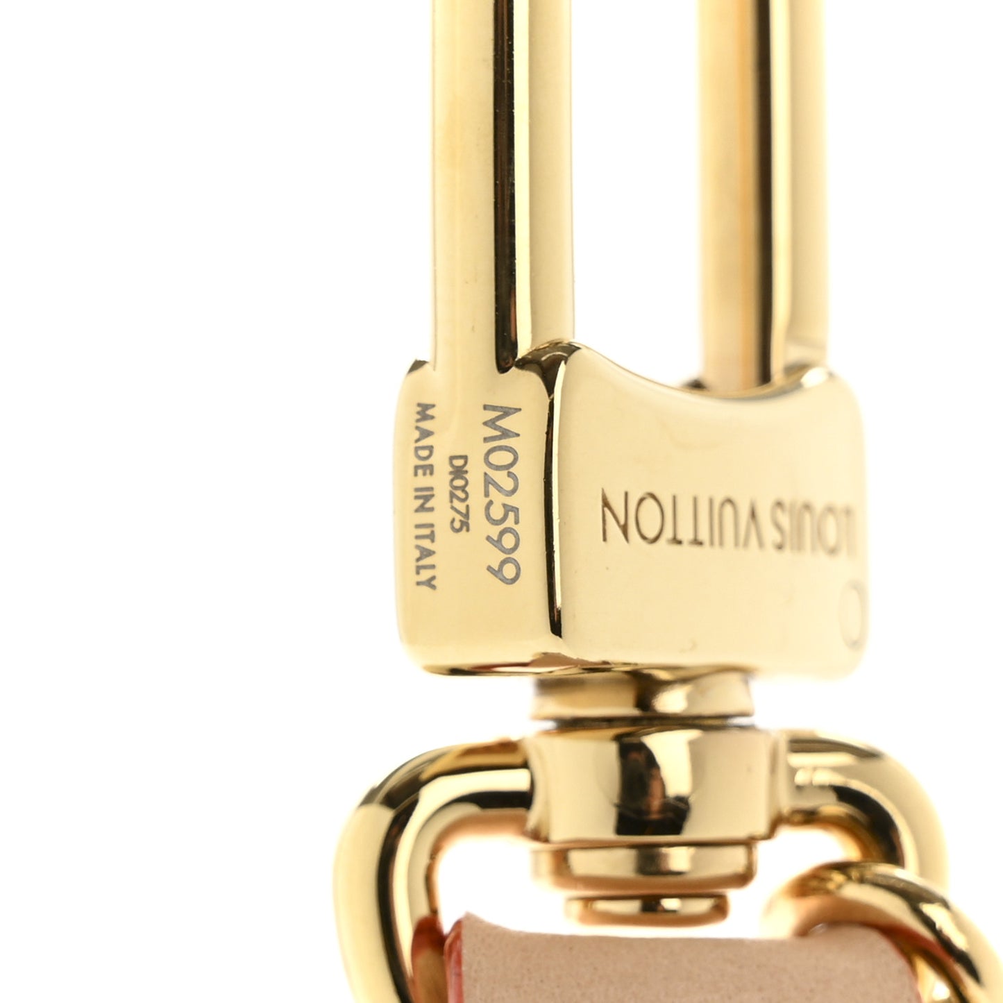 LV X TM Monogram Denim Cerises Dragonne Key Holder Blue