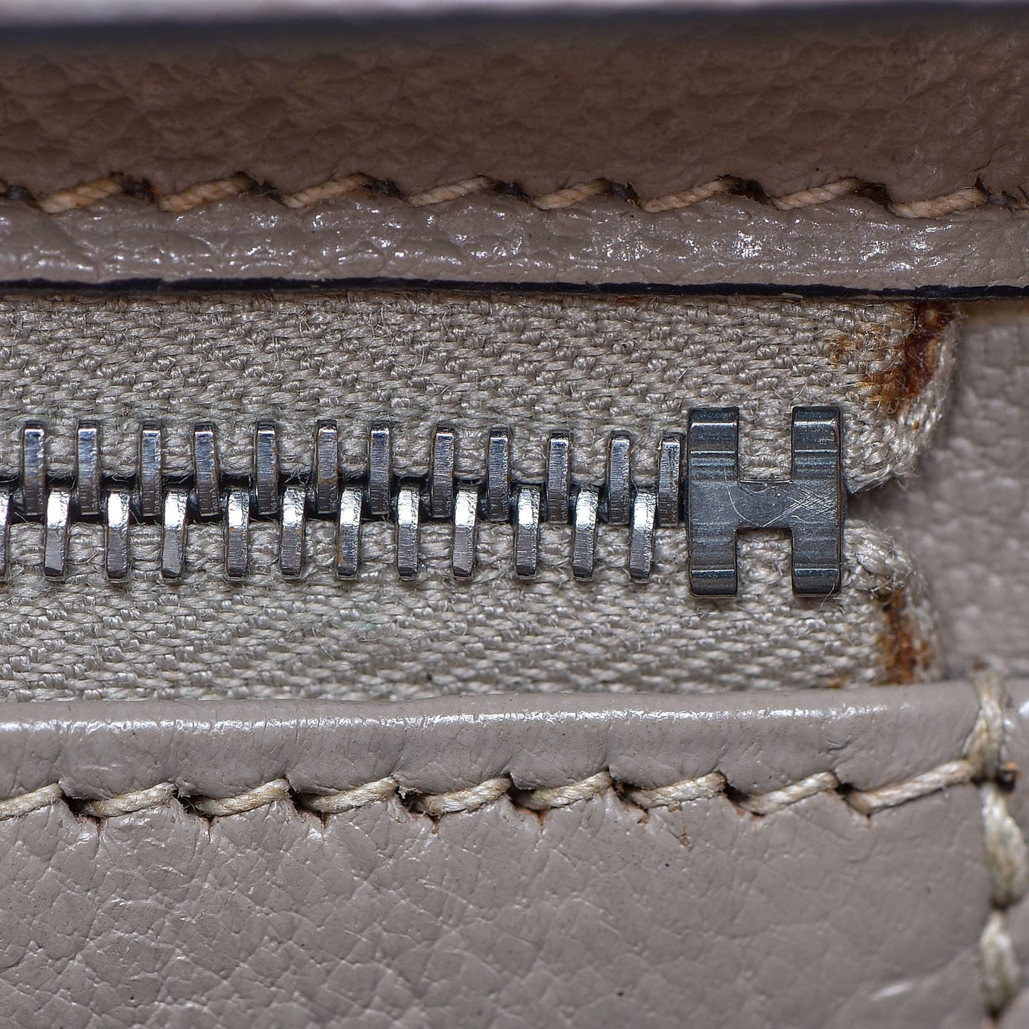 Togo Birkin 35 Gris Tourterelle