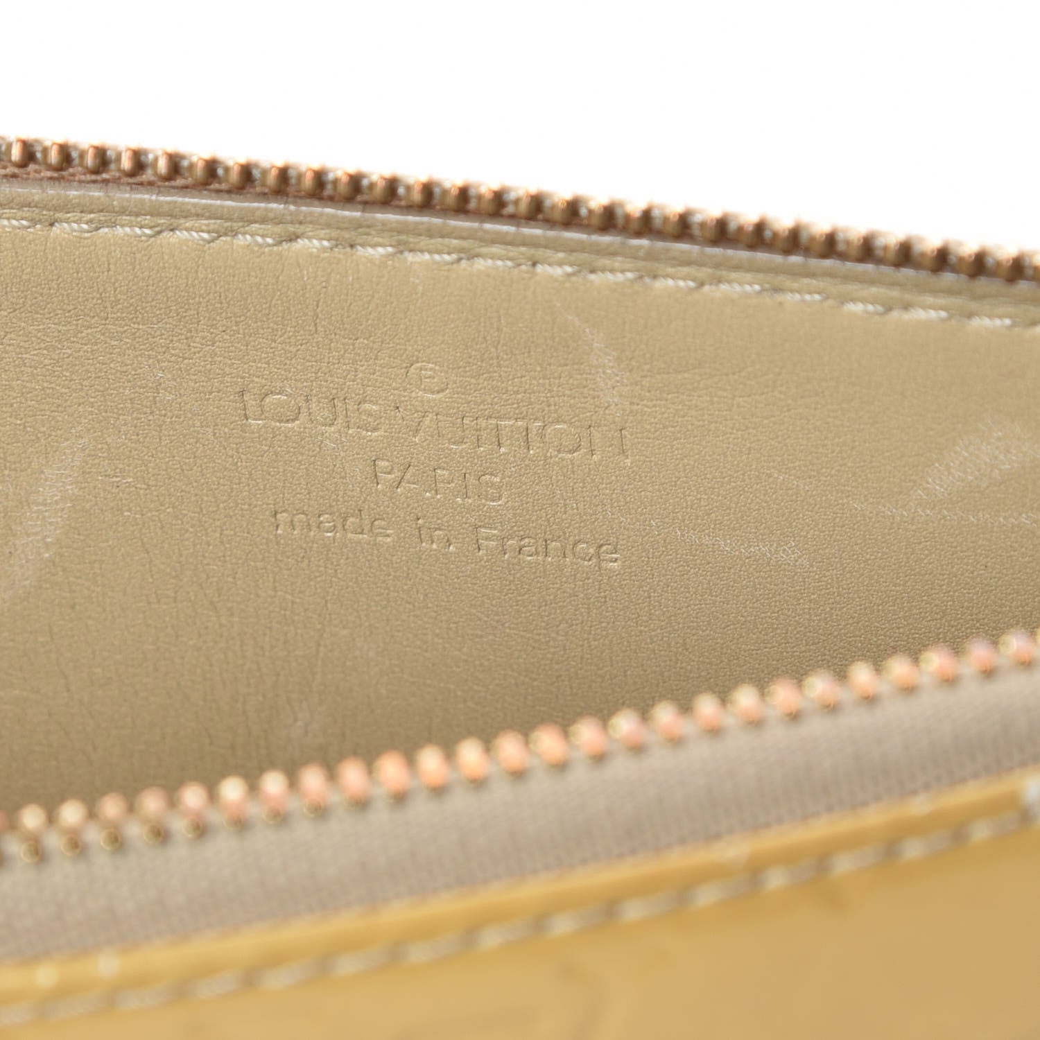 Louis Vuitton Vernis Lexington Pochette Beige 7 of 15