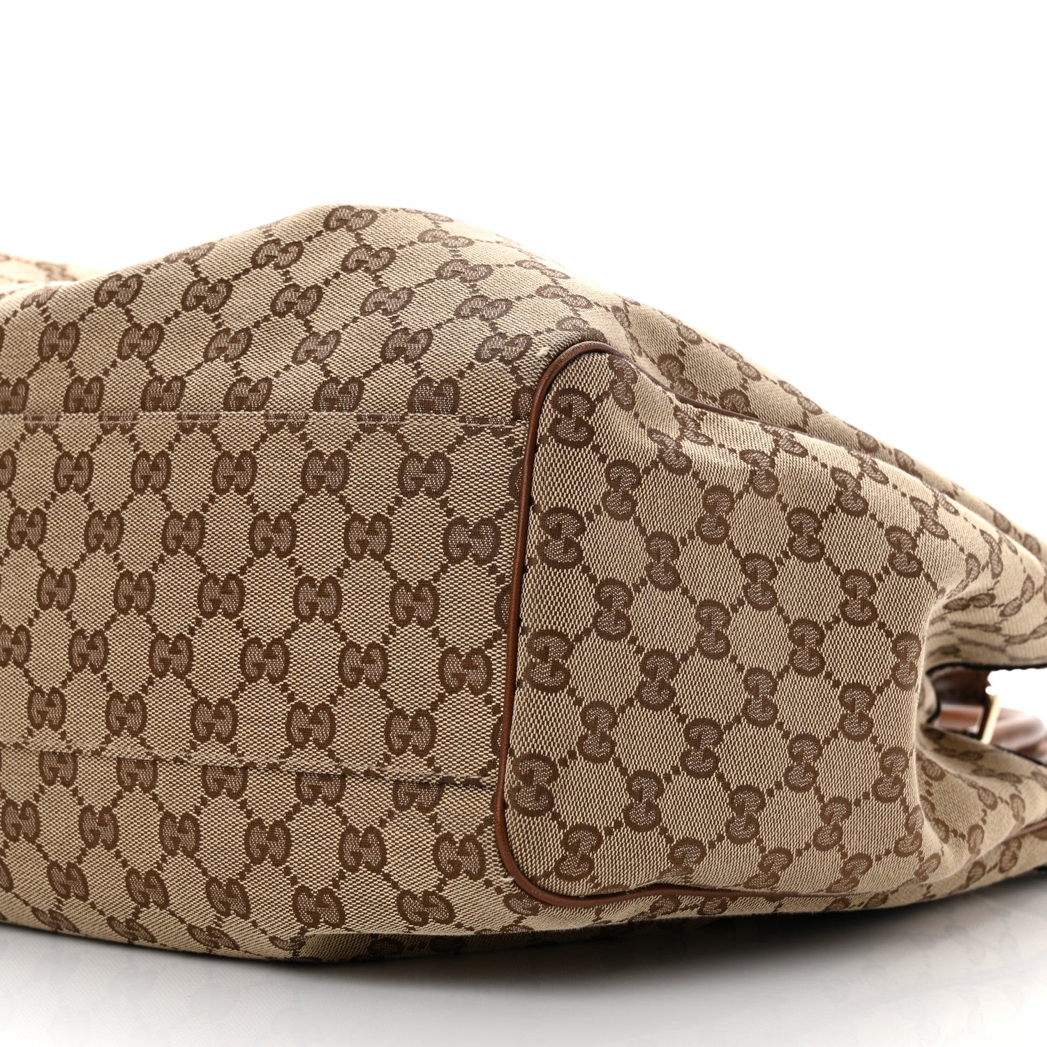Gucci Monogram Large Sukey Tote Brown 10 of 11