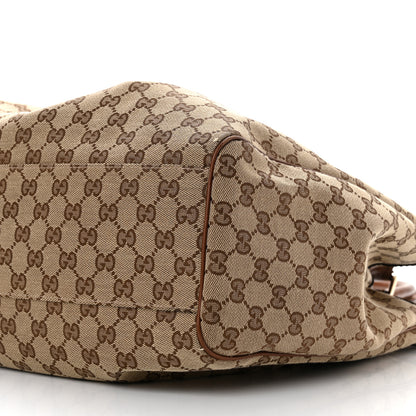 Gucci Monogram Large Sukey Tote Brown 10 of 11