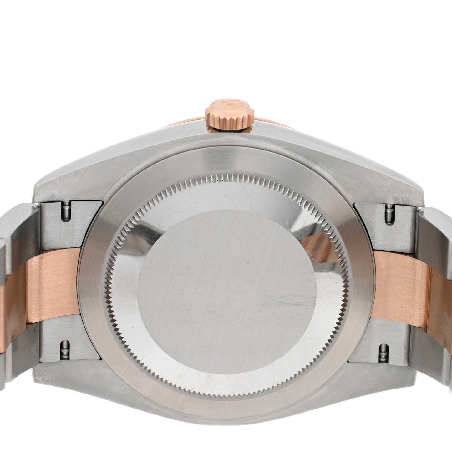 Stainless Steel 18K Everose Gold Diamond 41mm Oyster Perpetual Datejust Watch Sundust 126301