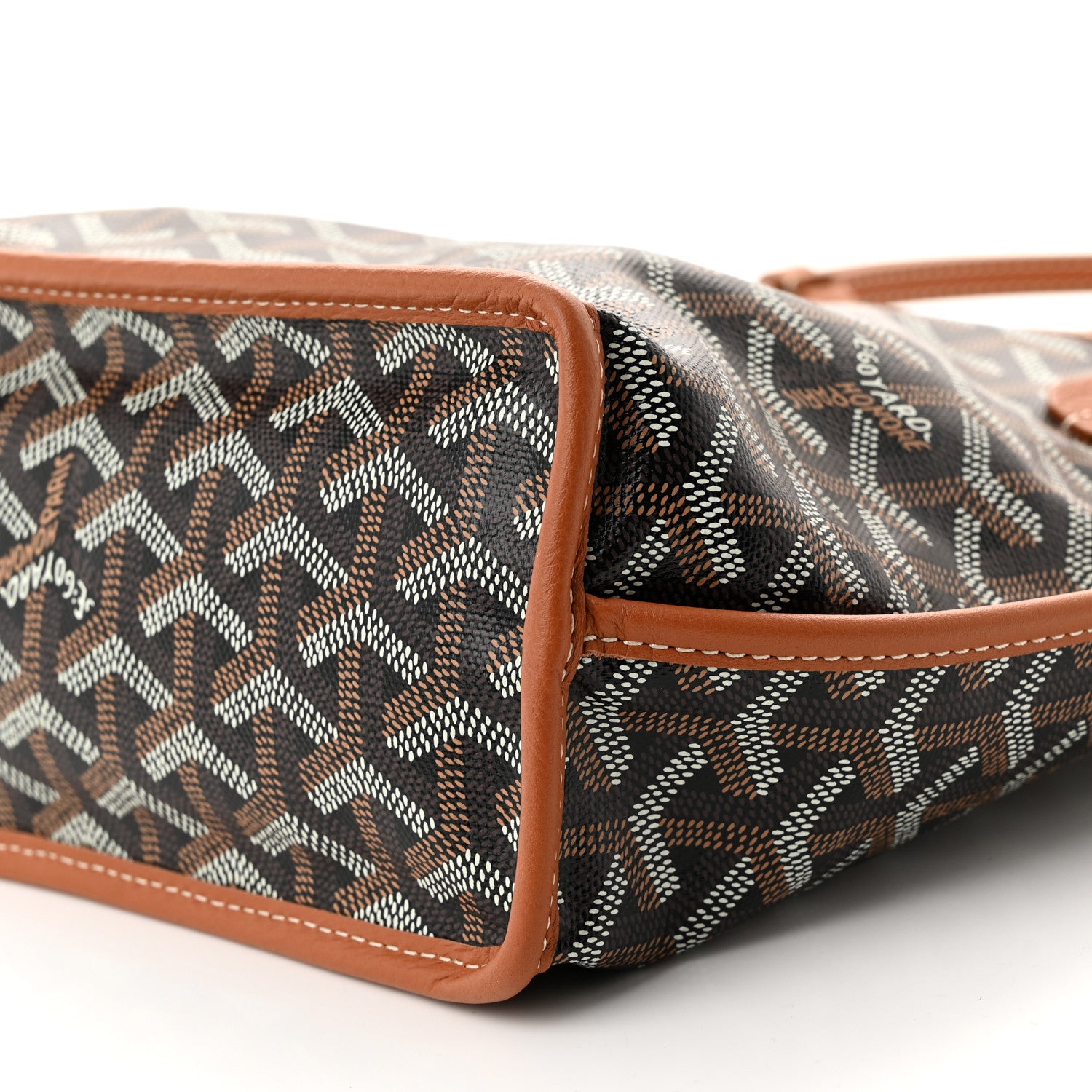 Goyard Goyardine Reversible Mini Anjou Black Gold 10 of 10