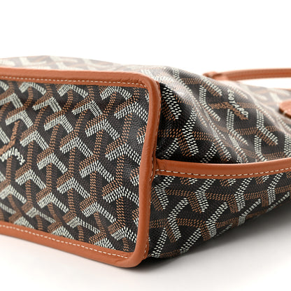 Goyard Goyardine Reversible Mini Anjou Black Gold 10 of 10