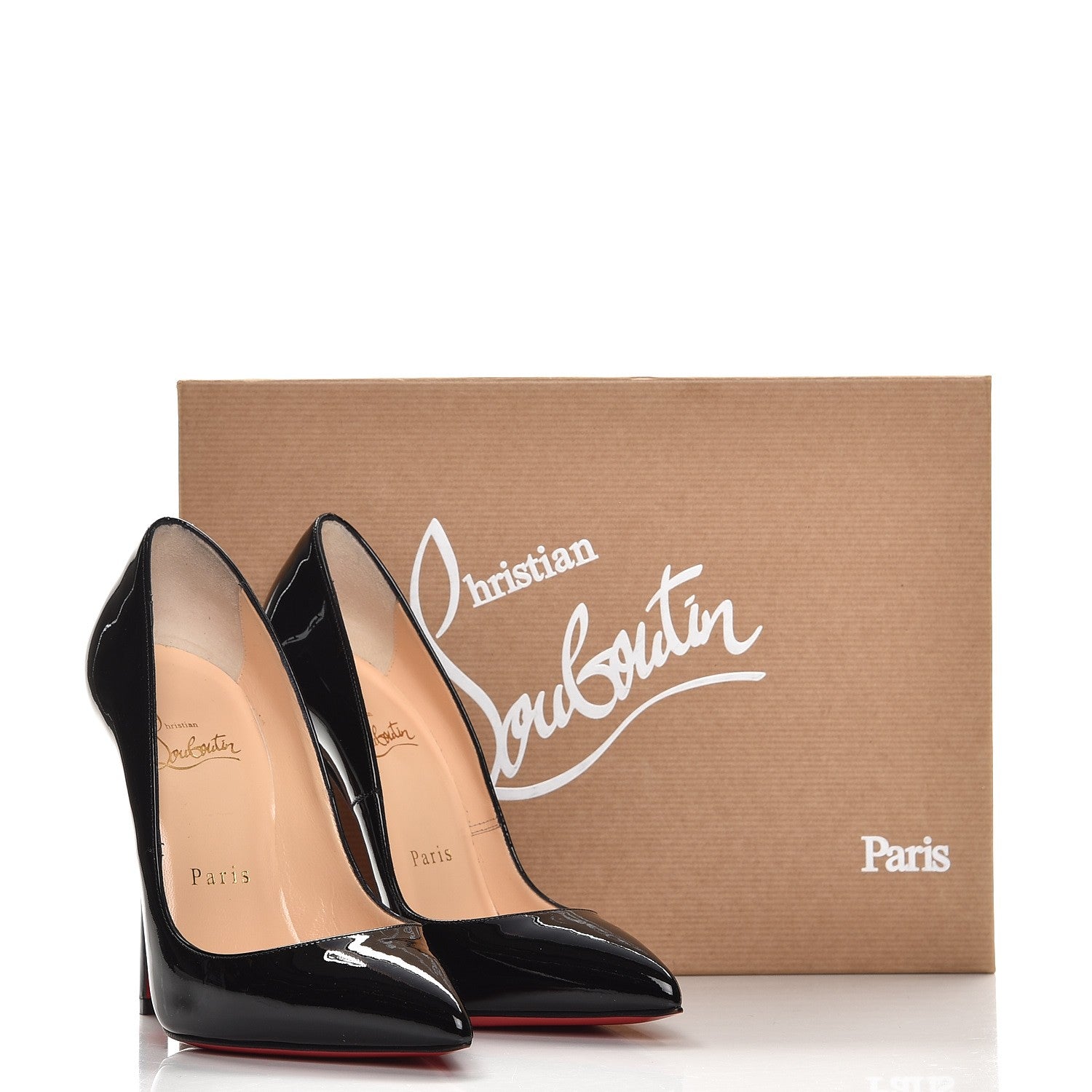 Christian Louboutin Patent Pigalle 120 Pumps 35.5 Black 9 of 9