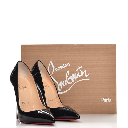 Christian Louboutin Patent Pigalle 120 Pumps 35.5 Black 9 of 9
