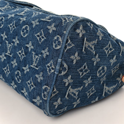 Louis Vuitton Monogram Denim Neo Speedy Blue 9 of 9