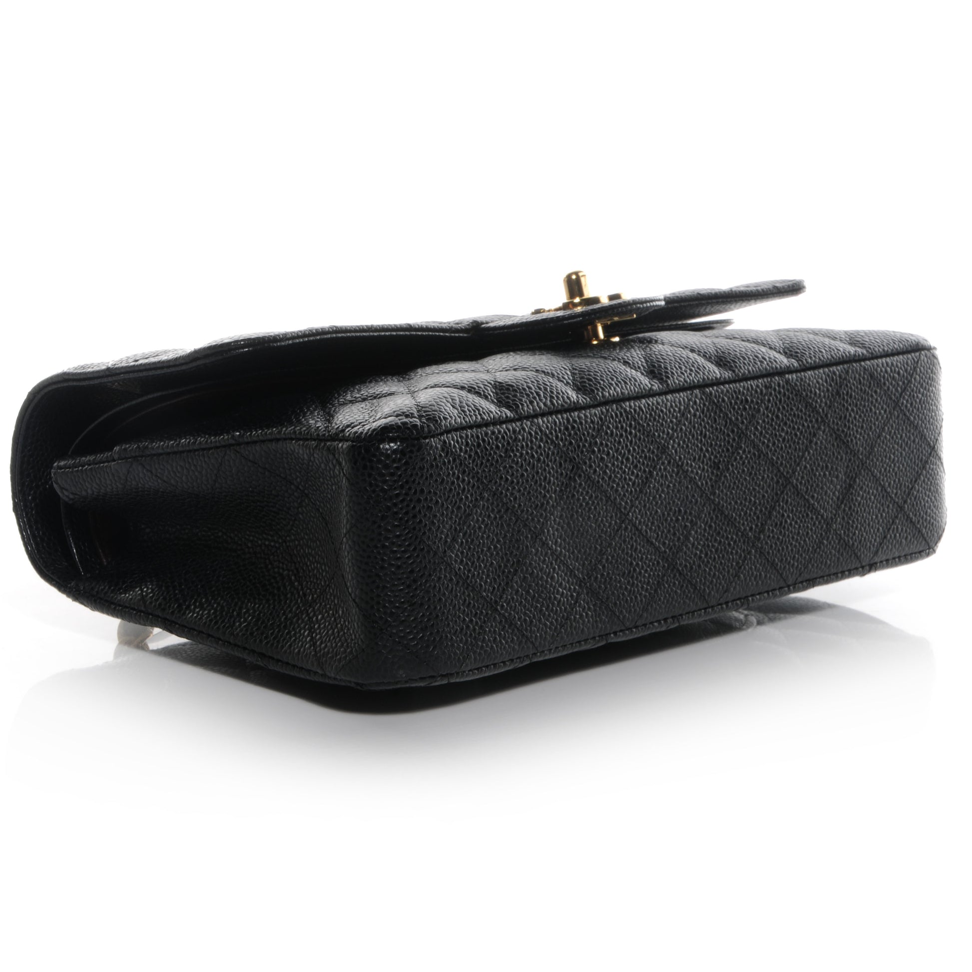 Chanel Caviar Quilted Medium Double Flap Black 4 of 9