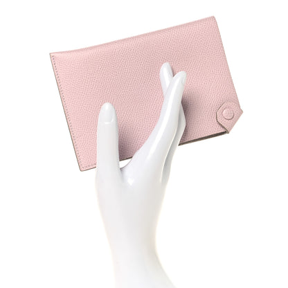 Hermes Epsom Tarmac Passport Holder Mauve Pale 2 of 8
