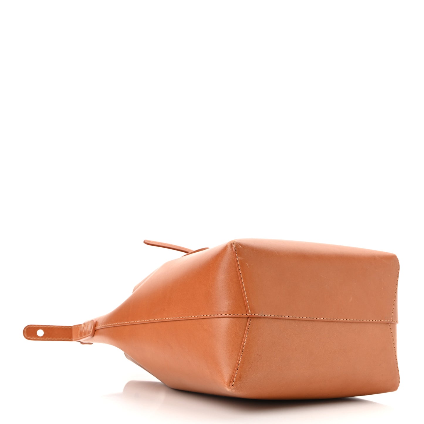 Calfskin Mini Bucket Bag Cammello Rosa