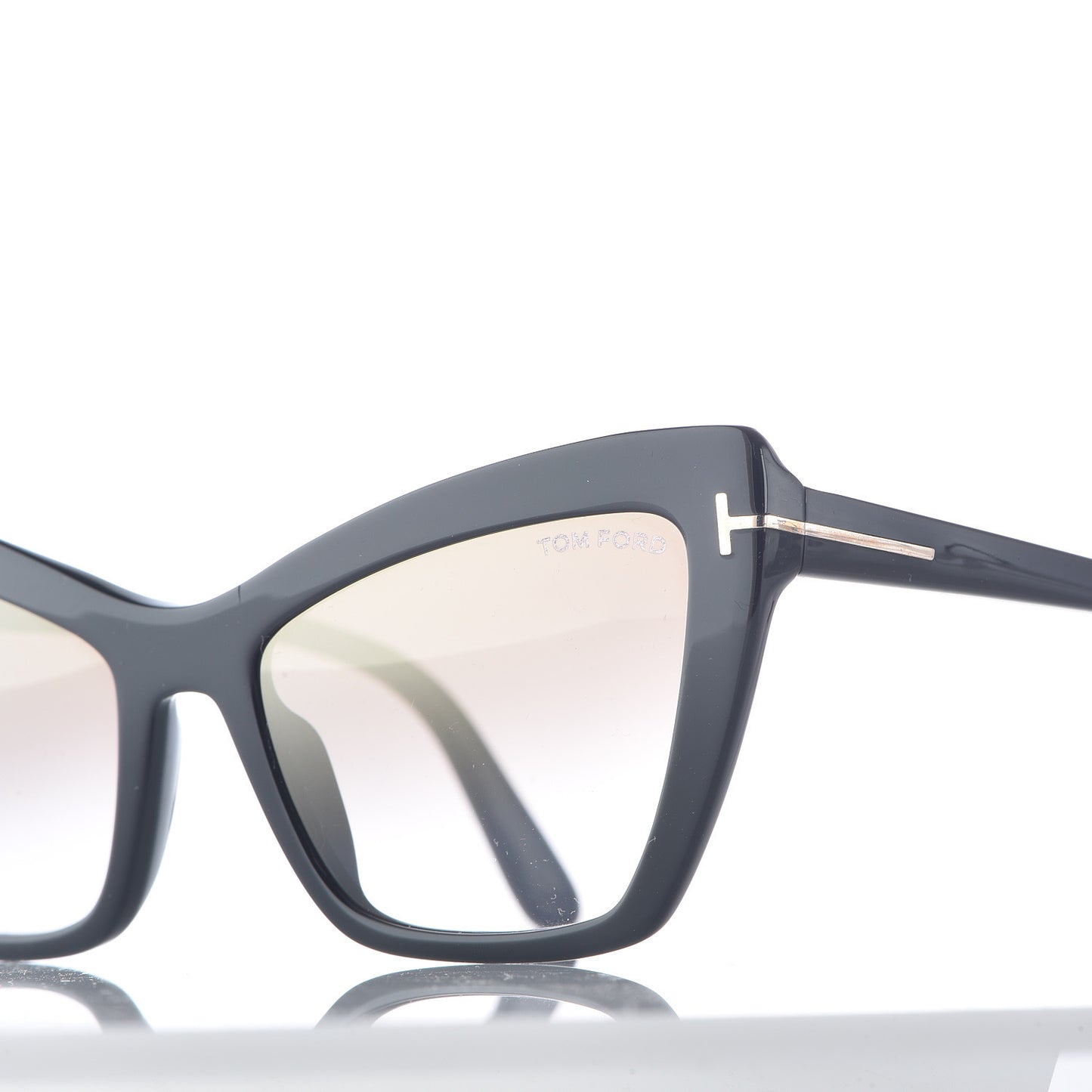 Valesca Cat Eye Sunglasses TF555 Black