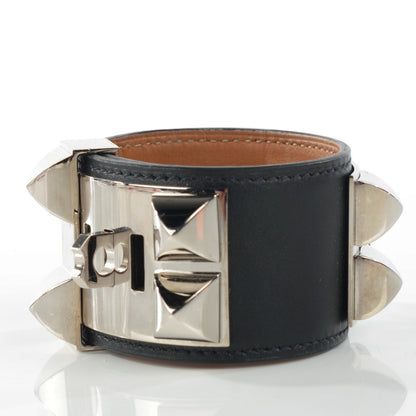 Hermes Box Collier de Chien CDC Bracelet S Black 3 of 6