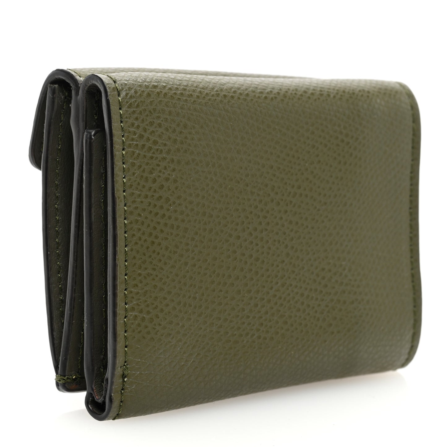 Vitello Cruise F is Fendi Micro Tri-Fold Envelope Wallet Asparago