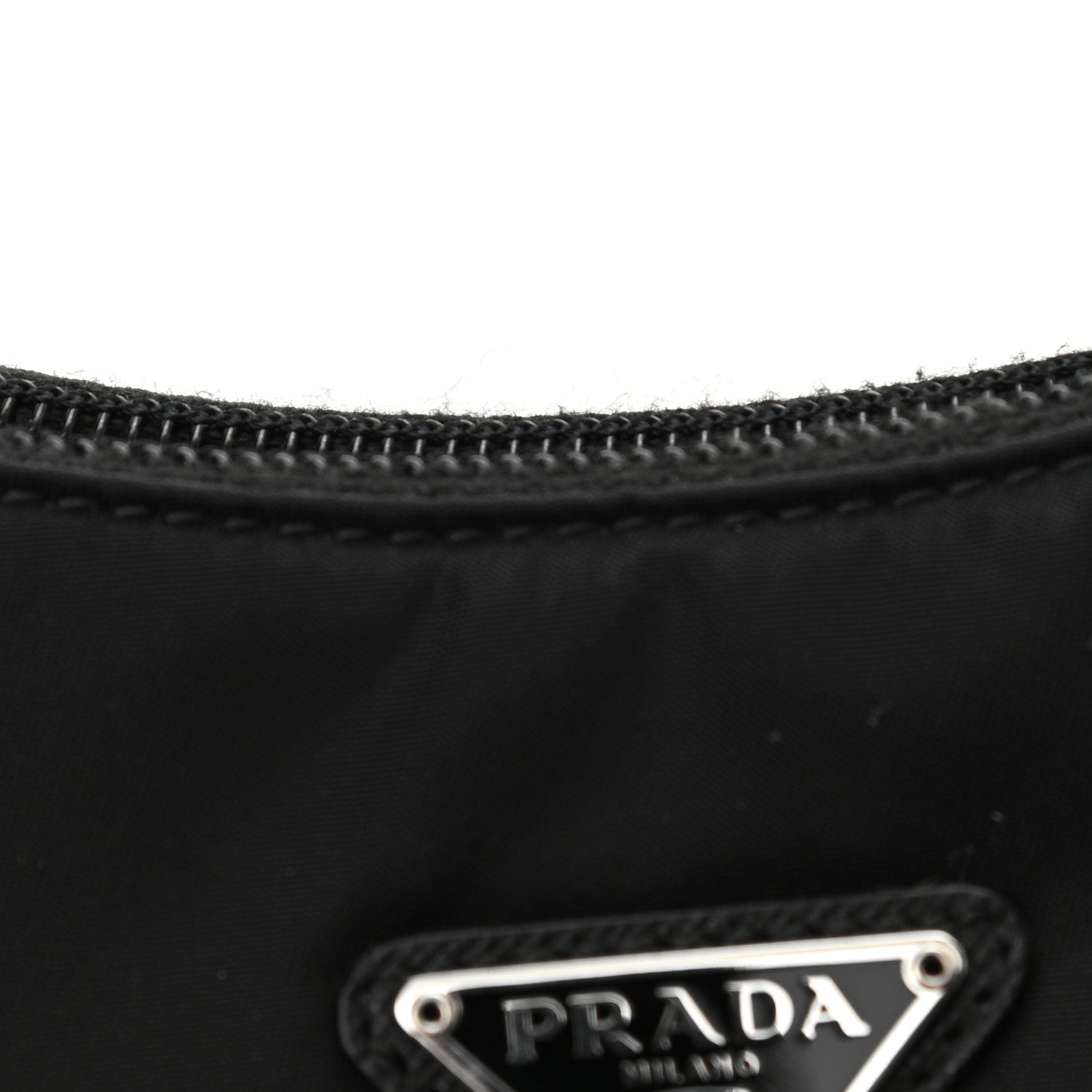 Prada Tessuto Nylon Mini Re-Edition 2000 Bag Black 12 of 12
