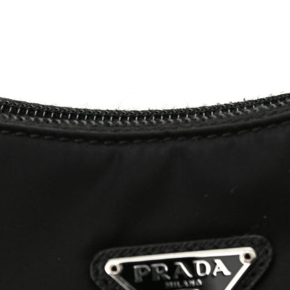 Prada Tessuto Nylon Mini Re-Edition 2000 Bag Black 12 of 12
