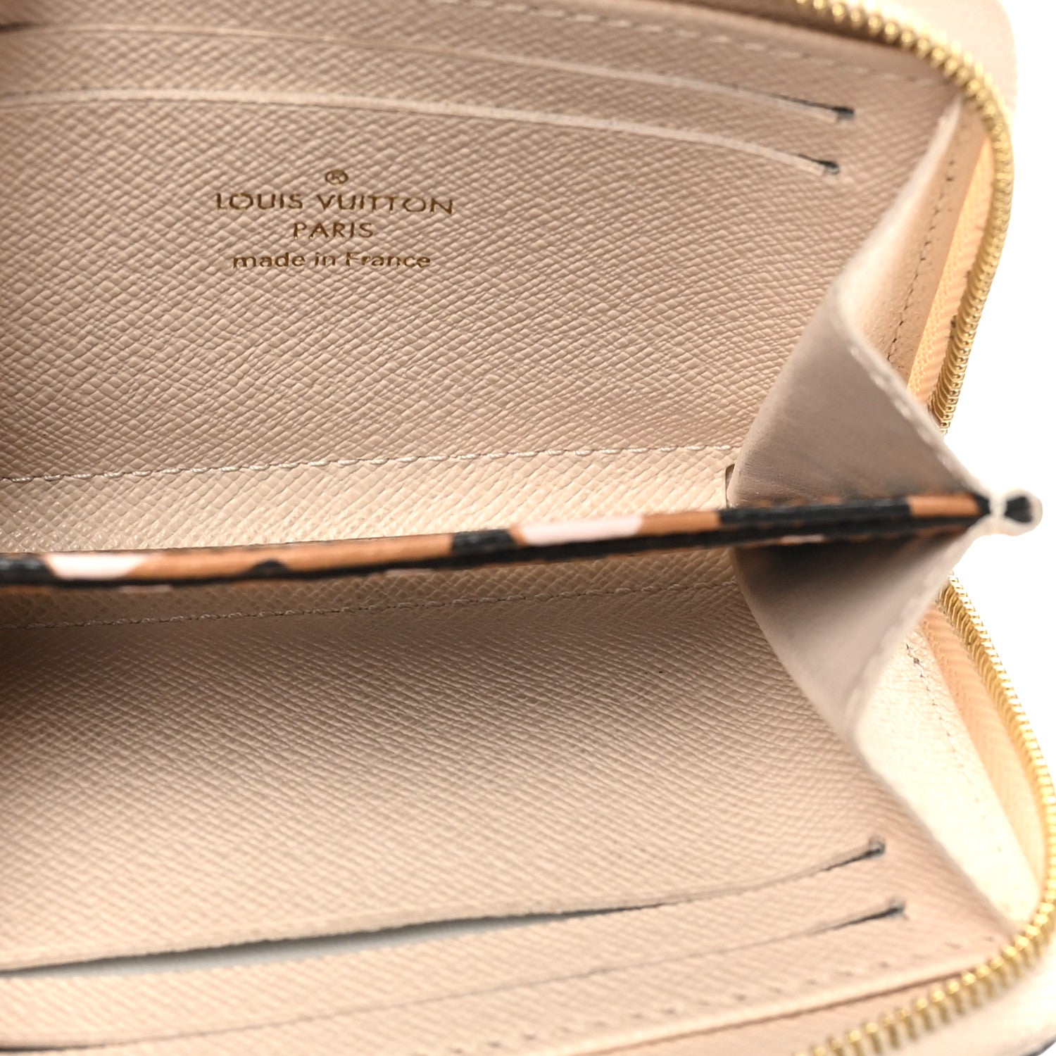 Louis Vuitton Monogram Giant Wild At Heart Zippy Coin Purse Creme 5 of 6