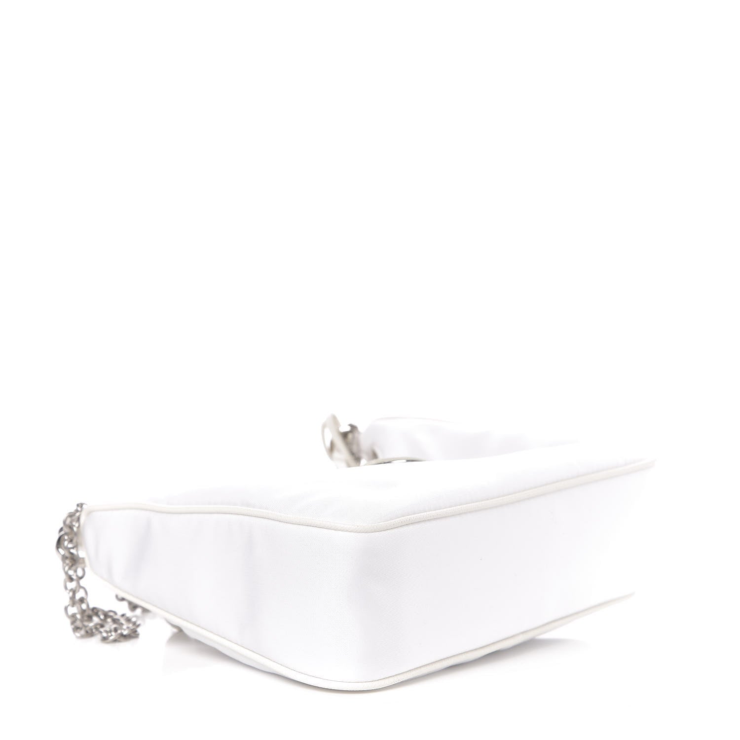 Prada Nylon Re-Edition 2005 Shoulder Bag White 3 of 11