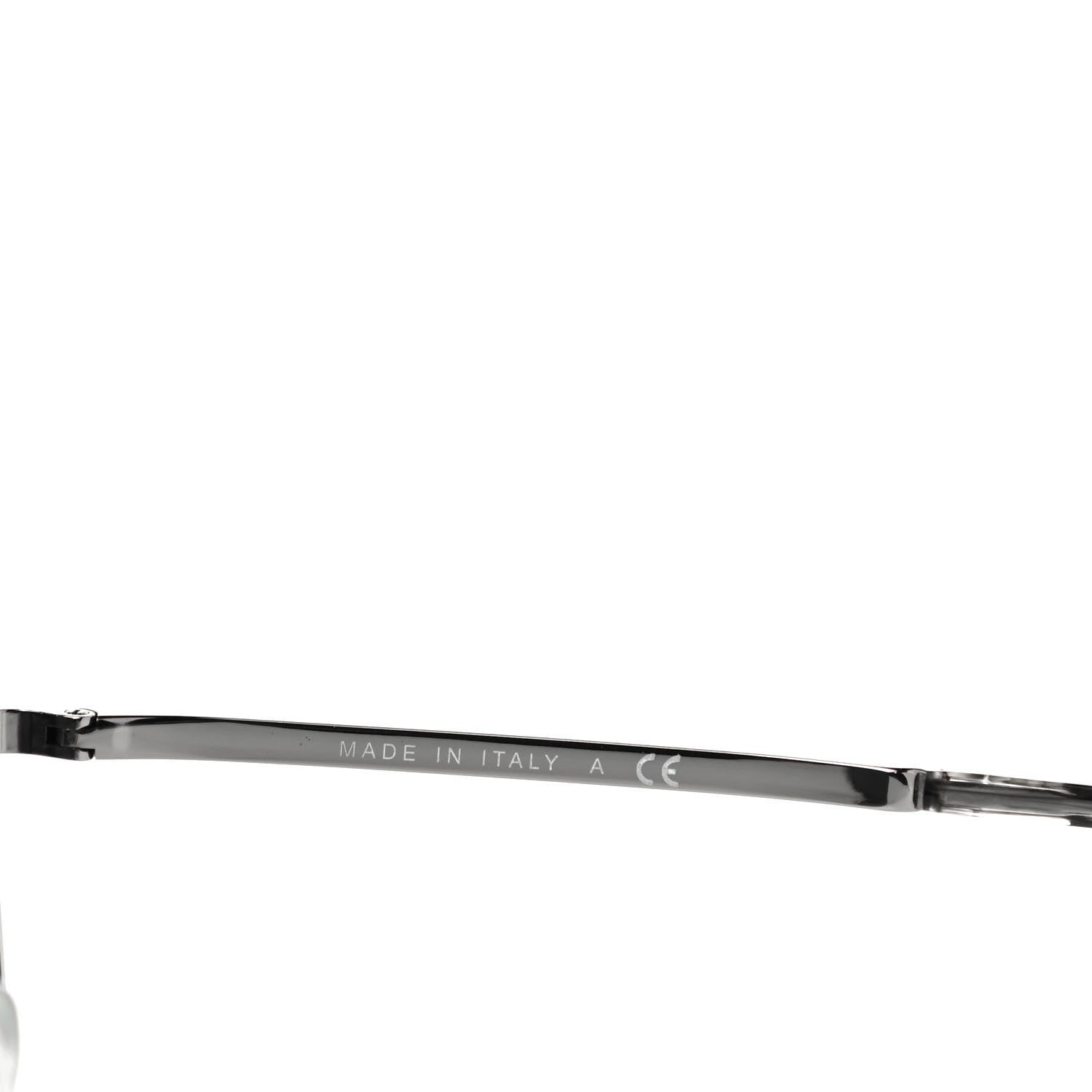 Chanel Round Spring Sunglasses 4206 Black Silver 6 of 6