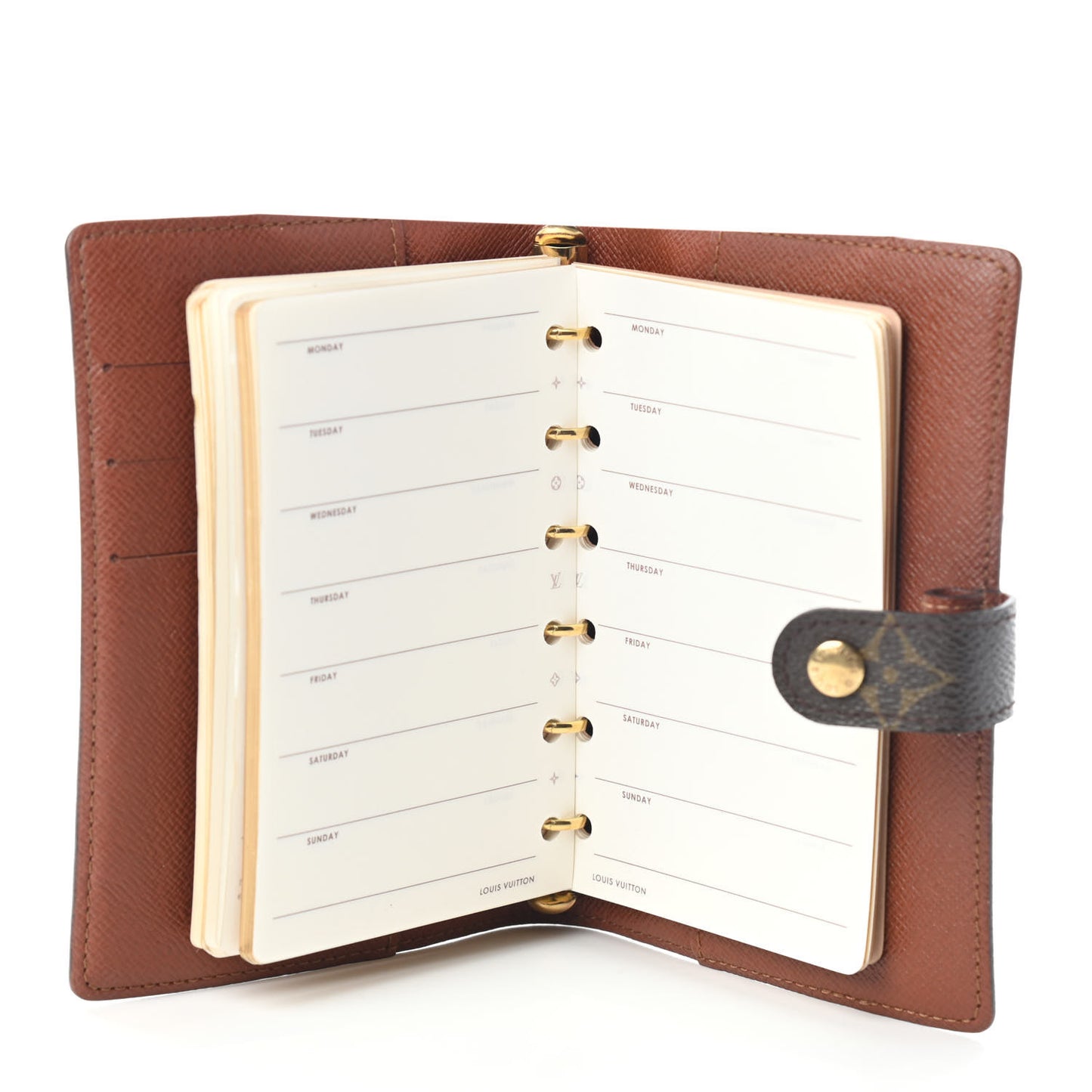Monogram Small Ring Agenda Cover