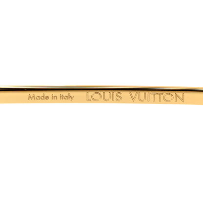 Louis Vuitton Metal LV Star Pilot Sunglasses Z1868U Pink 5 of 7