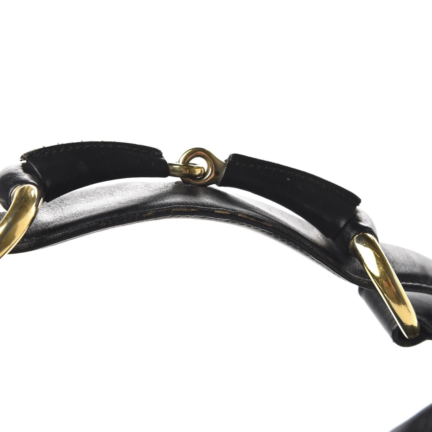Gucci Calfskin Medium Horsebit Chain Hobo Black 12 of 12