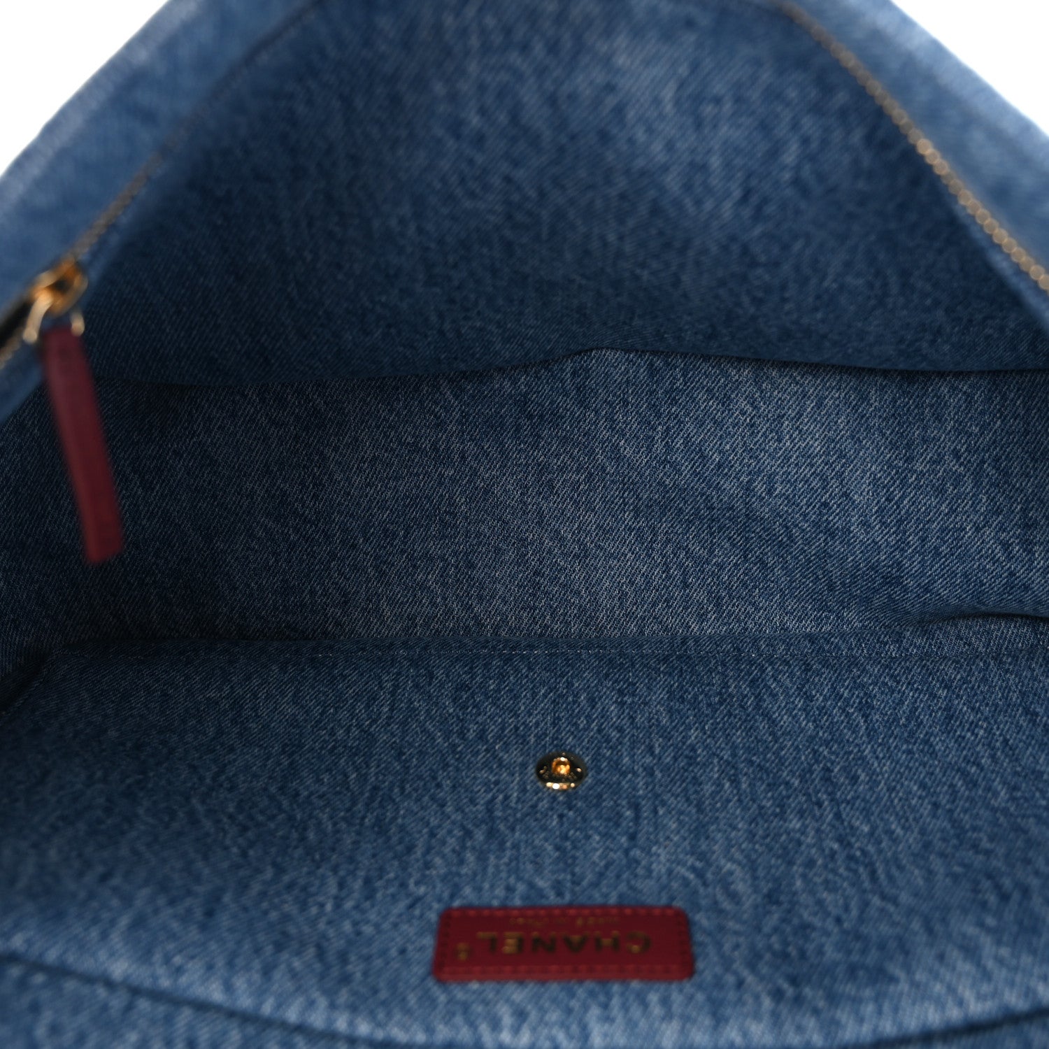 Chanel Denim Small Souplissimo Maxi Flap Blue 5 of 11