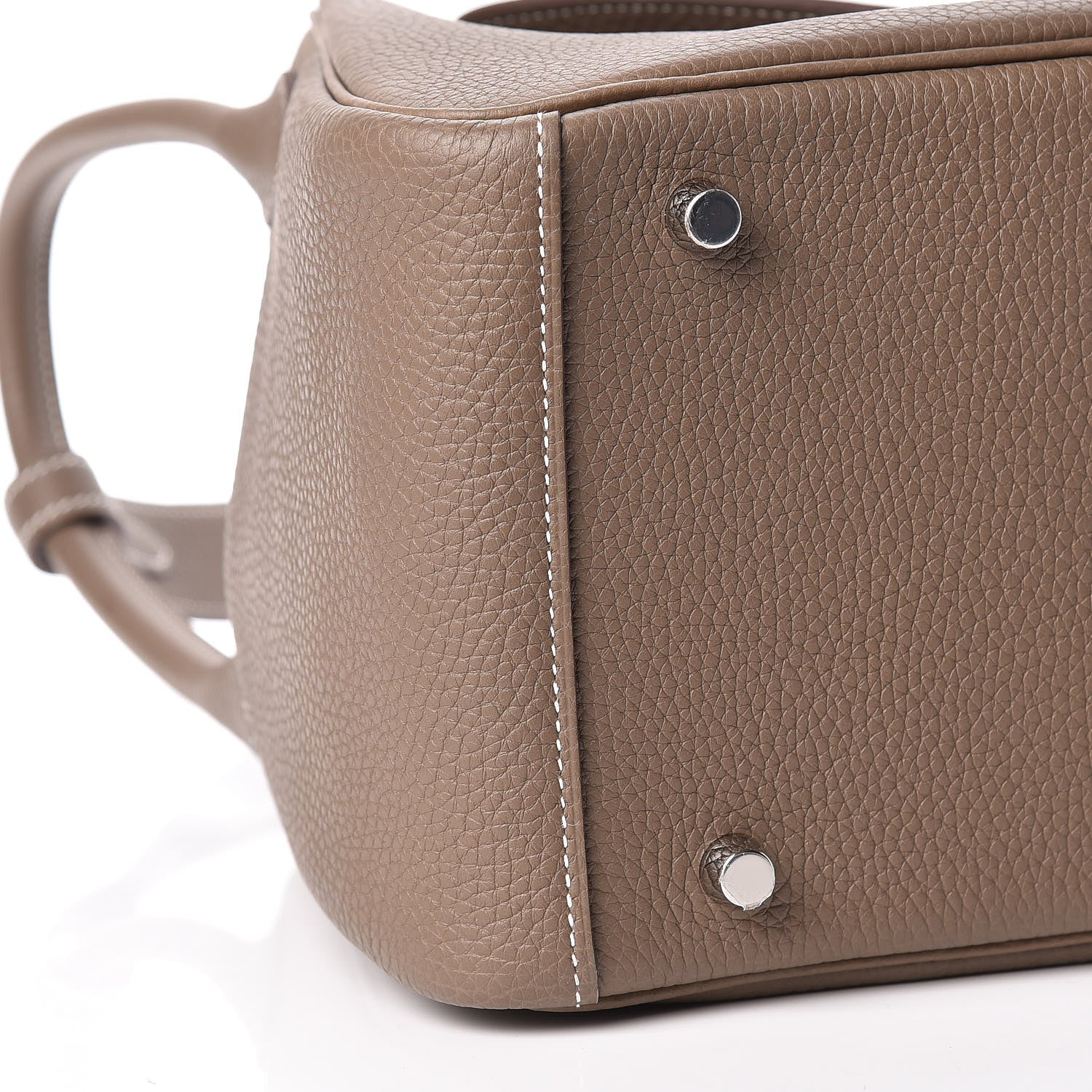 Hermes Taurillon Clemence Lindy 30 Etoupe 9 of 13