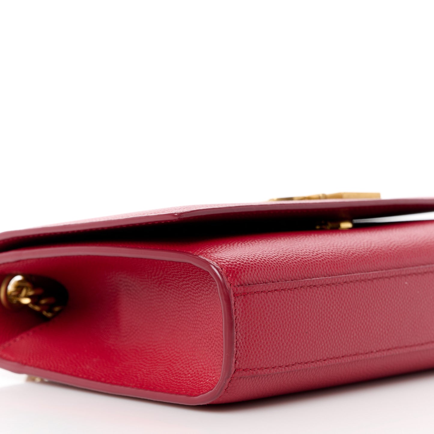 Grain De Poudre Small Deconstructed Monogram Kate Satchel Red