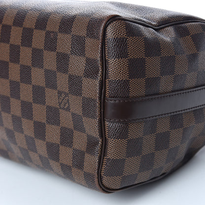 Louis Vuitton Damier Ebene Speedy Bandouliere 25 14 of 14