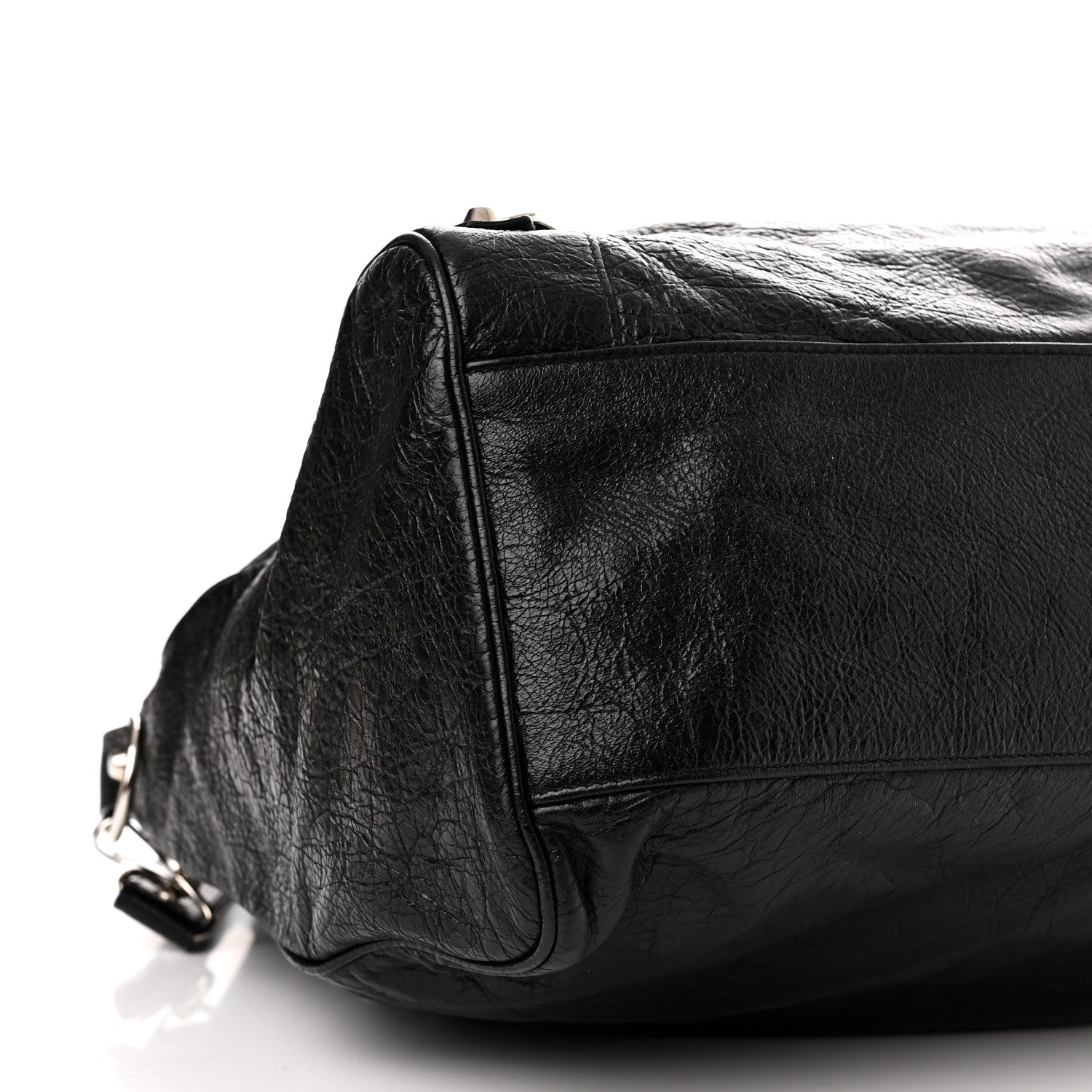 Balenciaga Agneau Classic Silver Hardware Velo Black 8 of 10