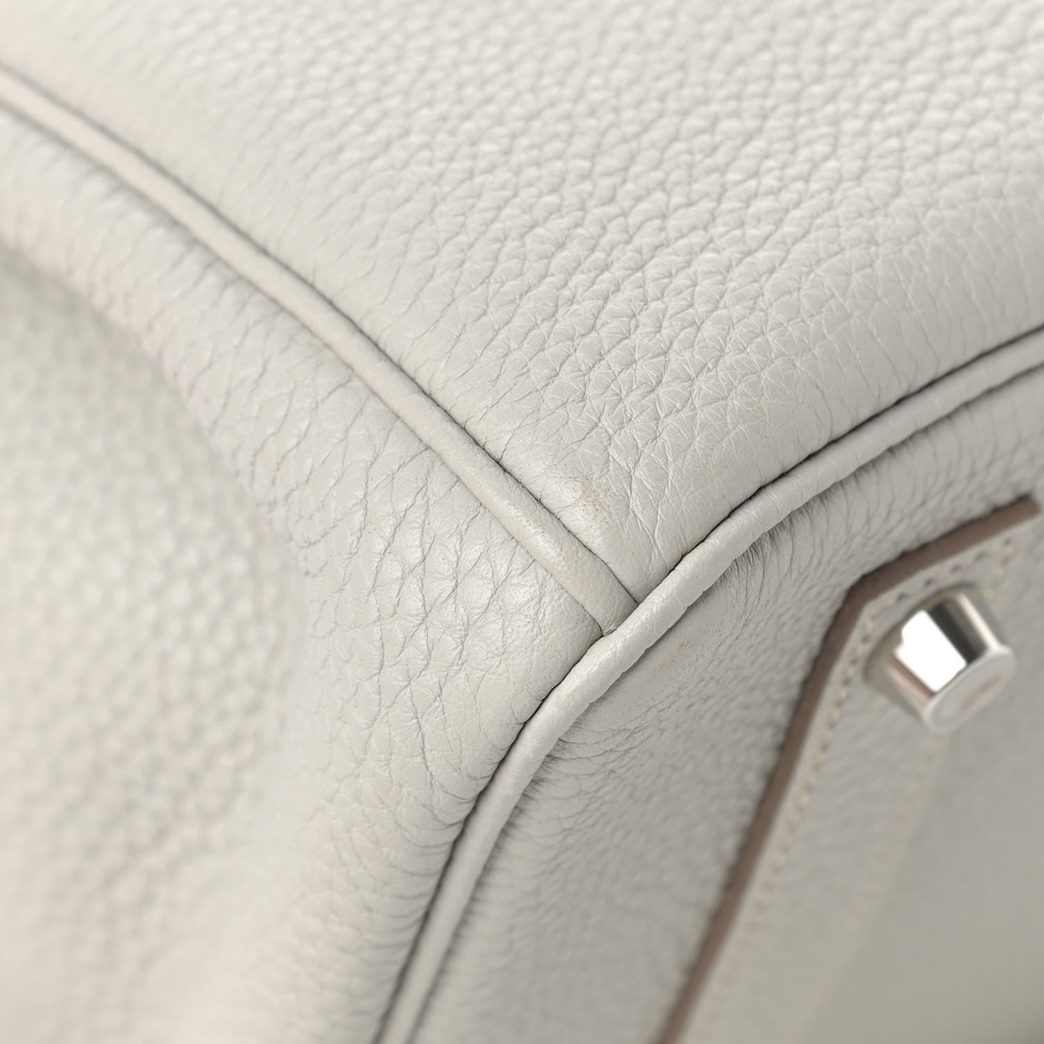 Hermes Togo Birkin 35 Gris Perle 8 of 13