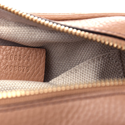 Gucci Pebbled Calfskin Small Soho Disco Bag Rose Beige 7 of 10