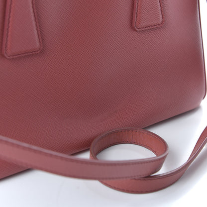 Prada Saffiano Mini Galleria Double Zip Tote Tamaris 11 of 11
