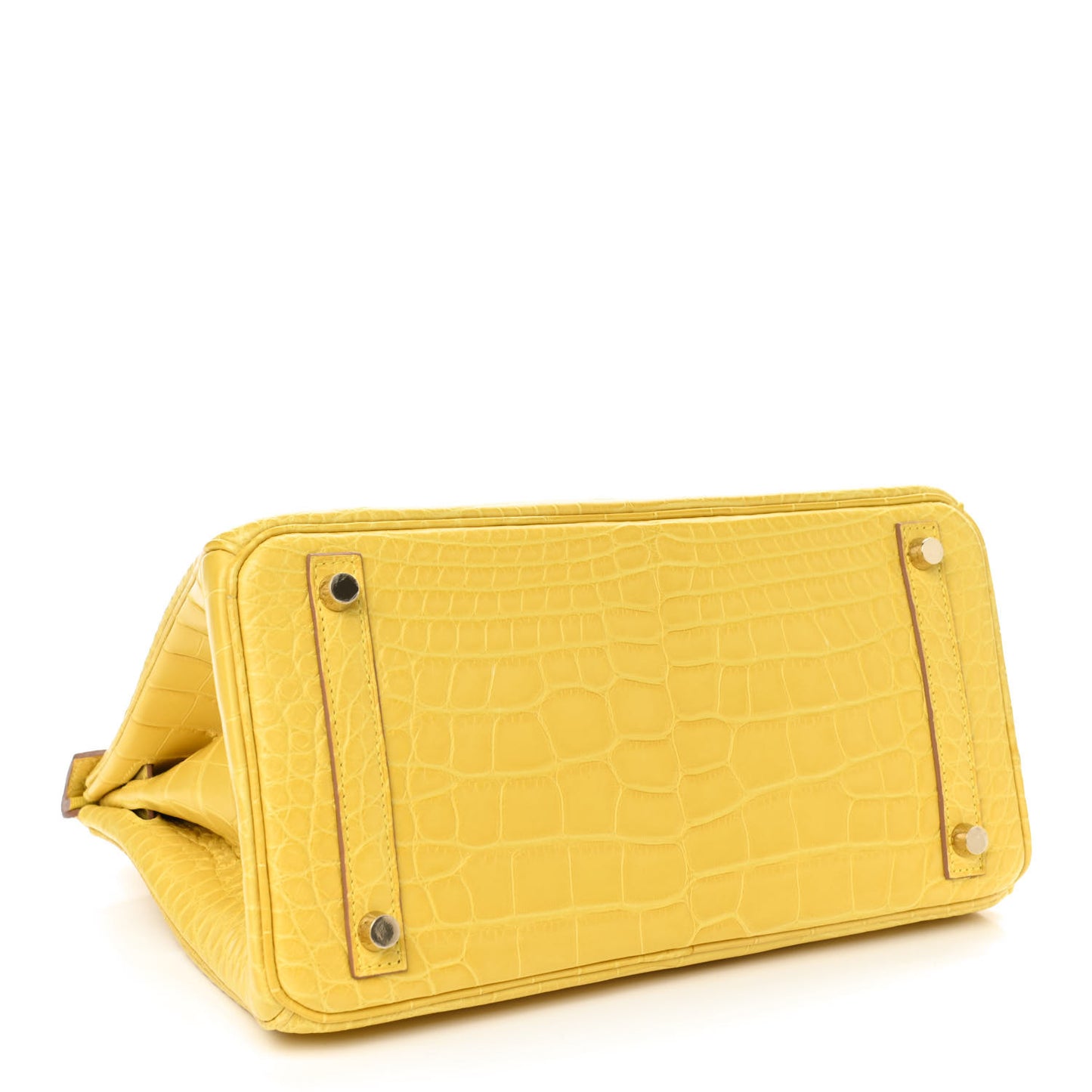 Matte Alligator Birkin 30 Mimosa