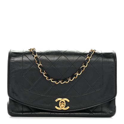 Chanel Lambskin Quilted Small Single Flap Black 2 of 37