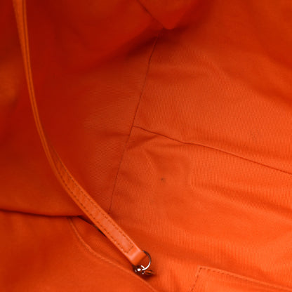 Chanel Canvas Medium Deauville Tote Orange 6 of 16