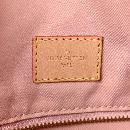 Louis Vuitton Damier Azur Graceful MM Rose Ballerine 6 of 9