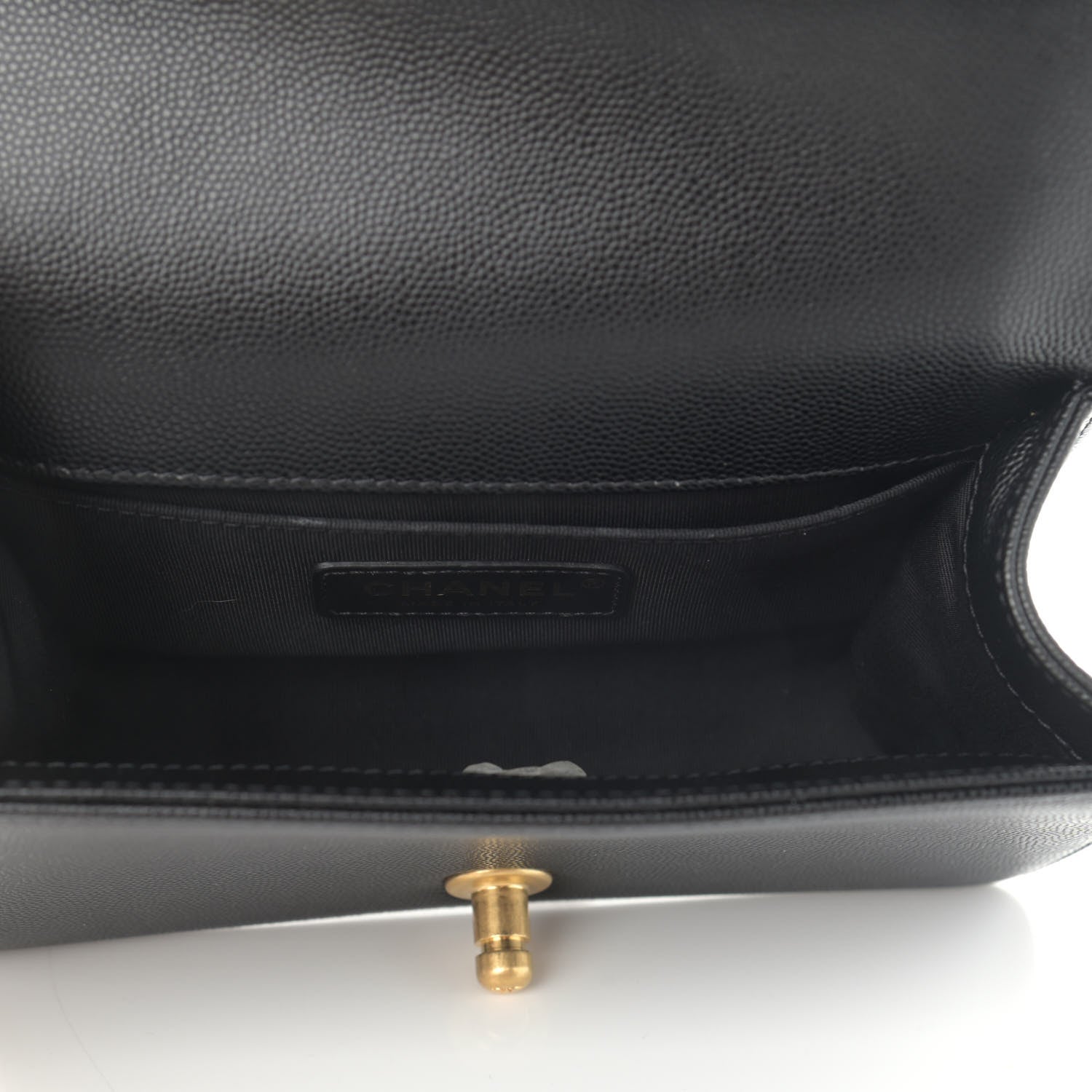 Chanel Caviar Quilted Small Boy Flap Black 5 of 12