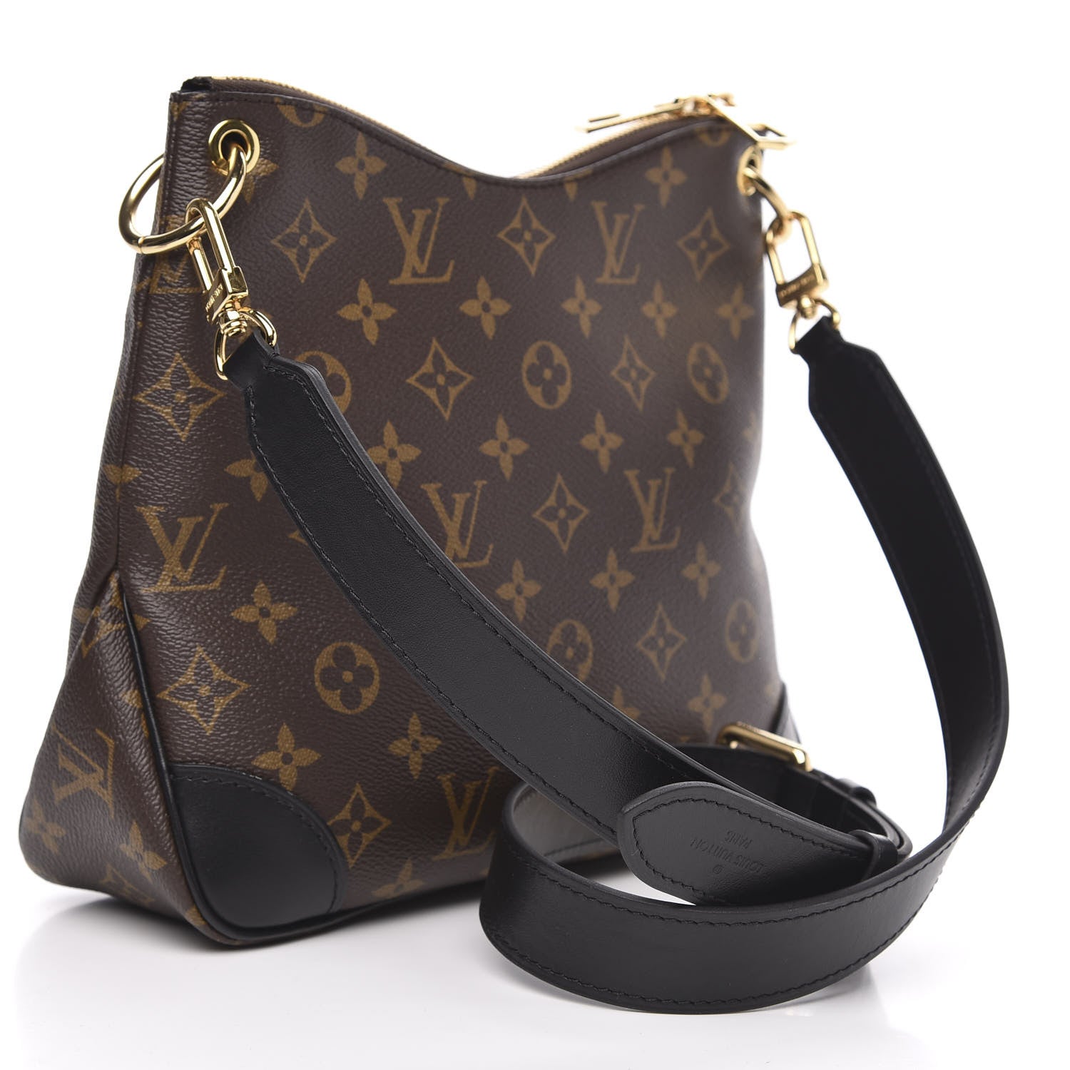 Louis Vuitton Monogram Odeon PM Black 3 of 7