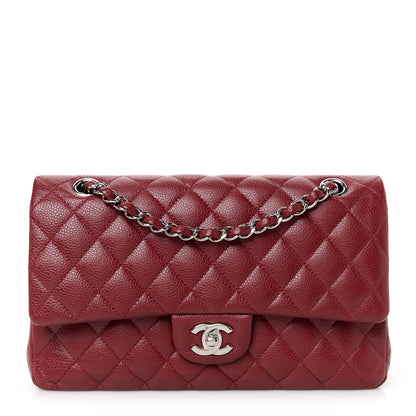 Chanel Caviar Quilted Medium Double Flap Red 1 of 11