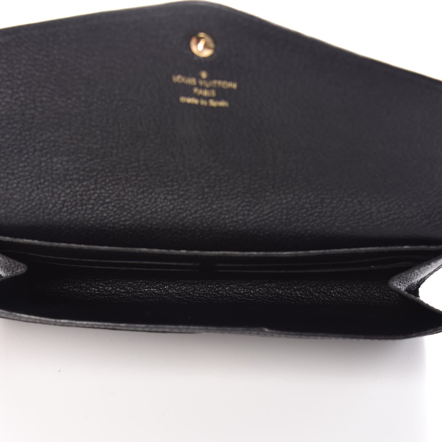 Louis Vuitton Empreinte Curieuse Wallet Black 5 of 15