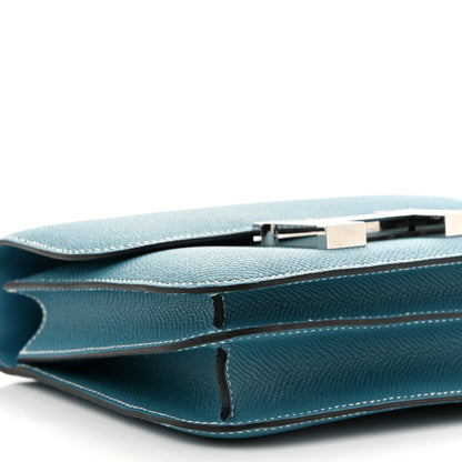 Hermes Epsom Constance 18 New Blue Jean 10 of 12