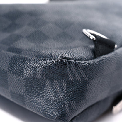 Louis Vuitton Damier Graphite Avenue Sling Backpack Blue 10 of 11