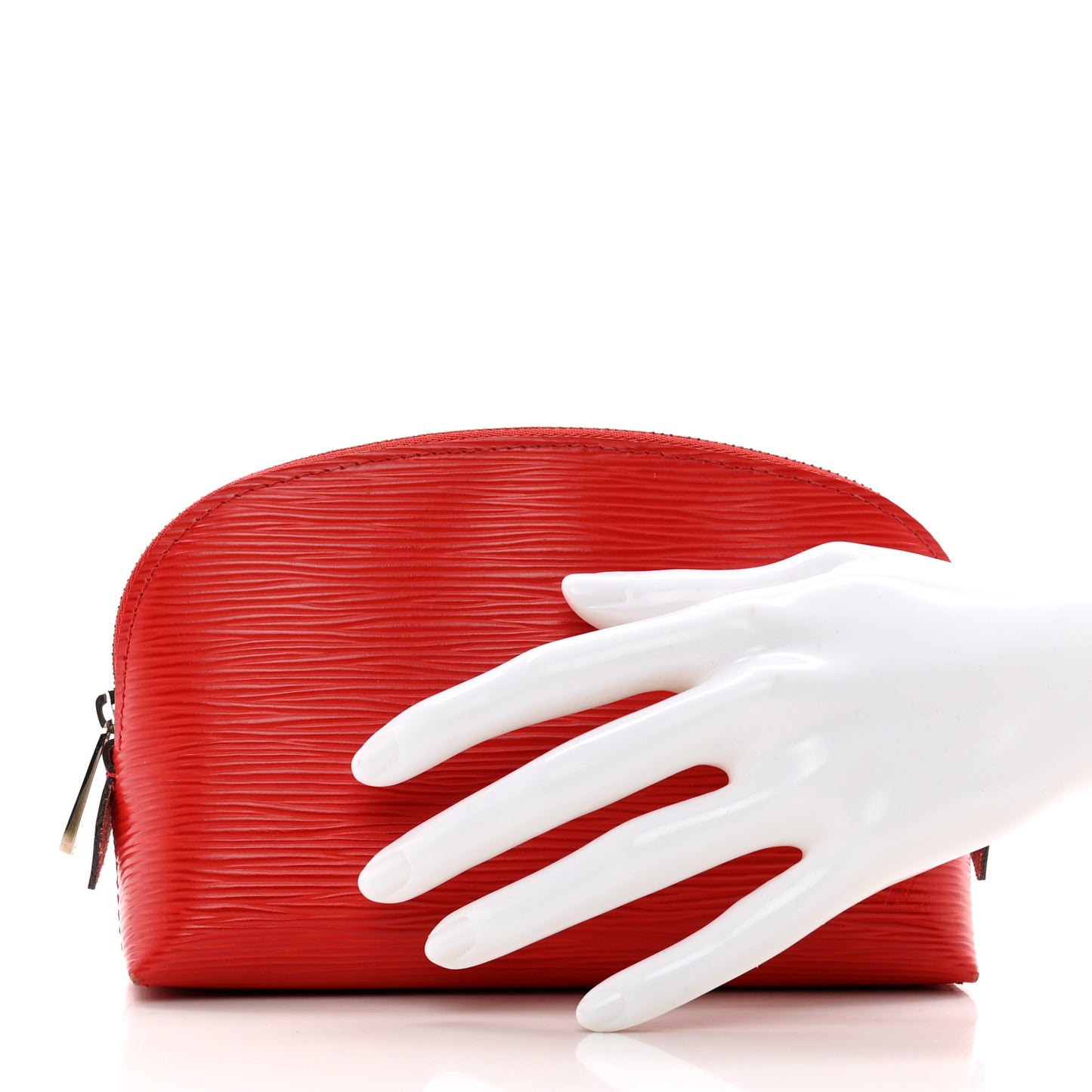 Epi Cosmetic Pouch Coquelicot