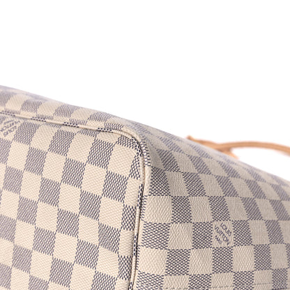 Louis Vuitton Damier Azur Neo Neverfull GM Rose Ballerine 8 of 13