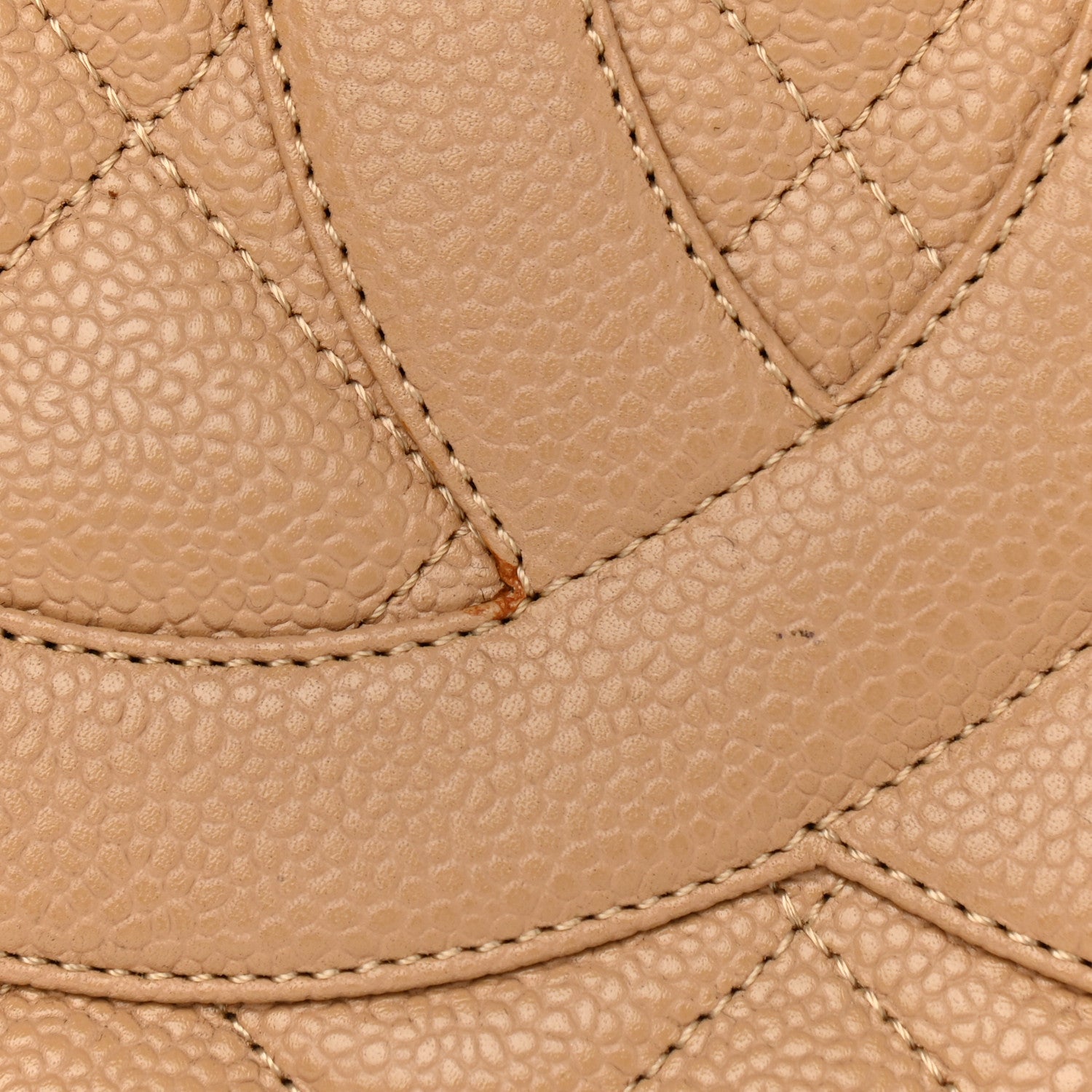 Chanel Caviar Quilted Medallion Tote Beige 11 of 12