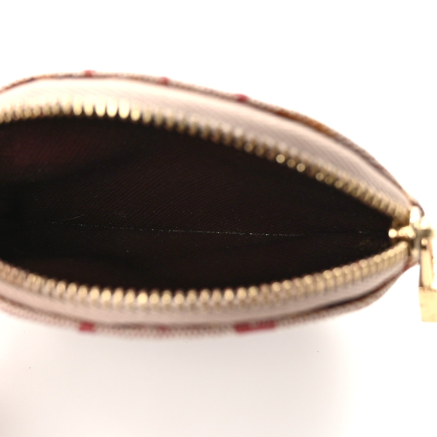Louis Vuitton Mini Monogram Round Coin Purse Cherry 5 of 6