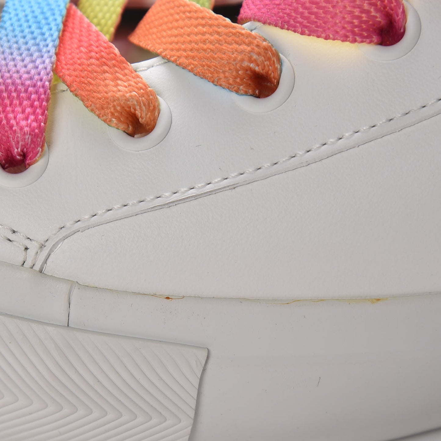 Calfskin Tattoo Sneaker Boots 7 White Multicolor